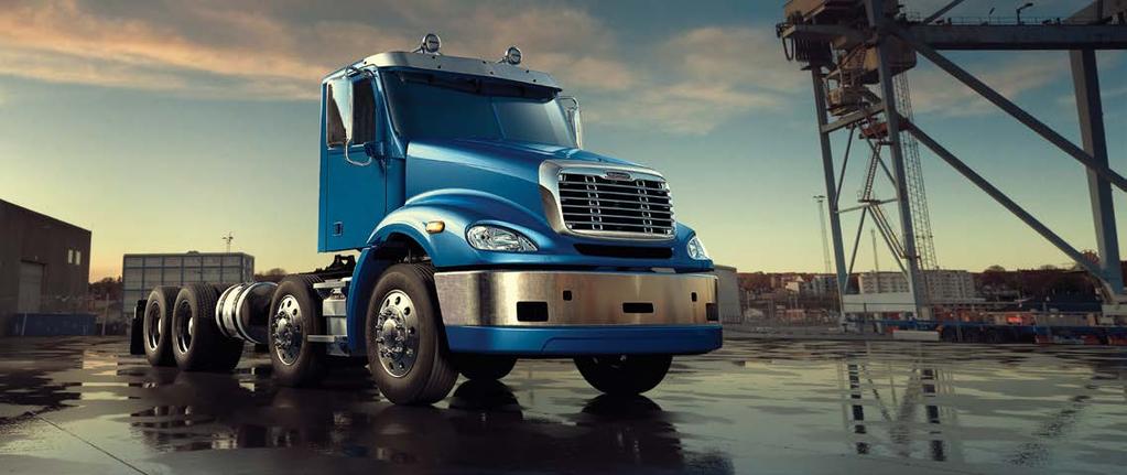 THE PERFECT TOOL OF THE TRADE. Freightliner s Columbia CL112 is a brilliant tool of trade tough, reliable, and ready to work every day.