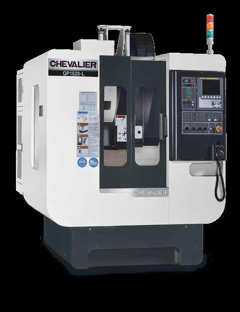 This high-speed machine is engineered with efficiency to meet the need for large quantity machining.