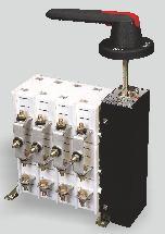 Switches Operation C&S Compact On-Load By-pass switch is operated manually with single handle comfortably.