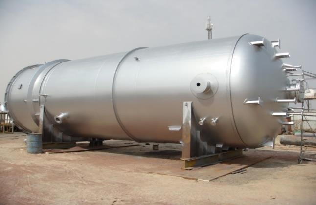 Contactors Steam drum and storage tanks Oxidation