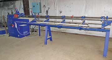 Pinhole Rails, (6) Bend Angles, Grade 60 Bar Capacity, Will Bend (4) No. 9 Bars Thru (1) No. 14 Bar RMS Rebar Machine Sales Model Arnold No.