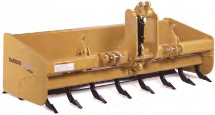 Unique maxi - load shape moldboard minimizes tractor drag Replaceable, heat - treated scarifier teeth and replaceable side - wear plates available (on some models) Reversible / replaceable high -