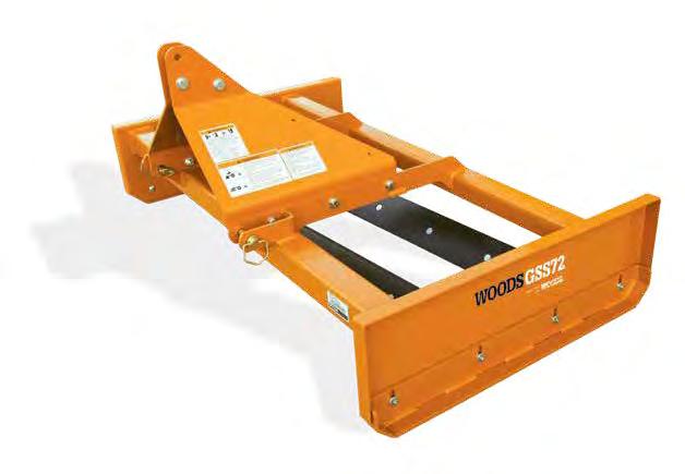 Heavy-duty mast plate creates more down force for smoother surface and virtually eliminates washboard effect