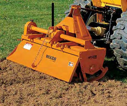 FORWARD ROTATION ROTARY TILLERS TE TRACTOR PTO HP RANGE: 20-45 HP Models TC60 / TCR60 60 - inch TC 68/ TCR68 68 - inch TC 74/ TCR74 74 - inch Three-point hitch: Cat 1 Specifically designed for
