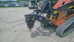in the performance of brush cutters used on machines with limited hydraulic flow.