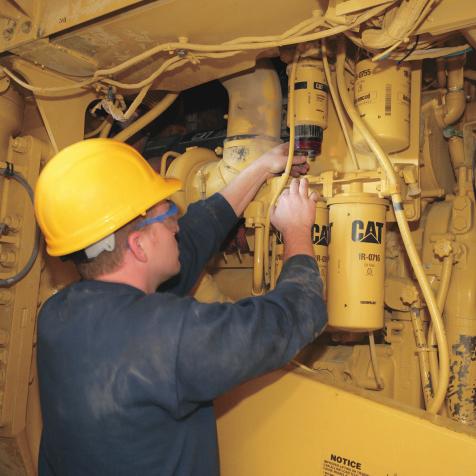 Serviceability Less time spent on maintenance means more time on the haul roads. Servicing Ease.