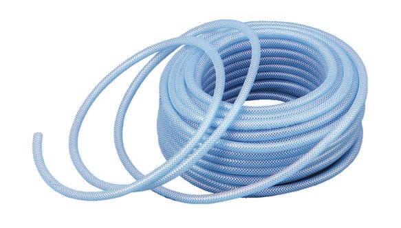 Hoses CABLAIR, ESD CABLAIR hoses Super-light flexible PVC hose Cablair is made of high-strength, high performance PVC compound.