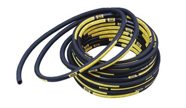 Hoses TURBO, RUBBER TURBO Super light flexible rubber hose Turbo hose has been developed for flexible use both indoor and outdoor.
