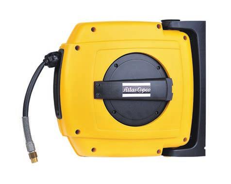 HM Light Hose Reels HM LIGHT The HM Light has a robust design with a high impact composite casing. The outlet slot is optimized to provide an ideal pull-out angle for the hose.