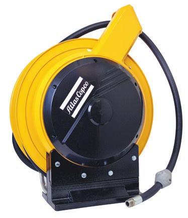 HM Open XL Hose Reels HM OPEN XL Hose reels in the HM Open XL series have an open die cast aluminium casing and 3/8" or 1/2" hose.