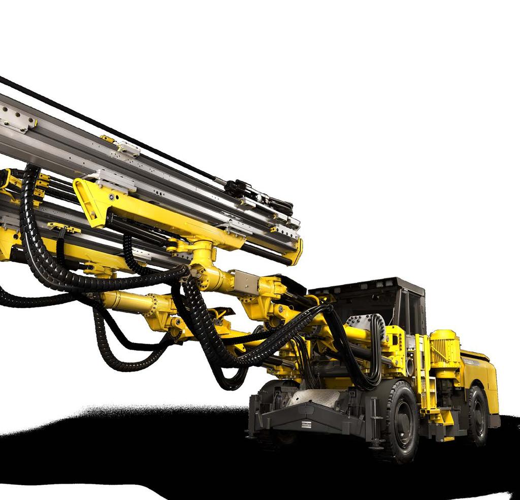 Feed upgrades significant improvements in reliability Updated rock drill second generation of