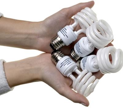 fluorescent lamps are disposed of in U.S.
