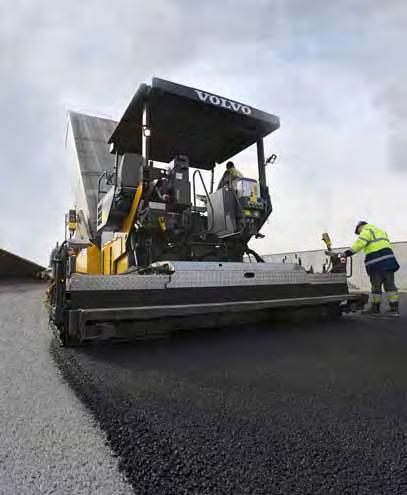 Power and precision. Trust Volvo tracked pavers to increase your profits : they are built tough to deliver powerful performance in every application.