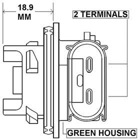 Housing Use w/99-8534 Harness Ford Cars & Trucks 2000/ 99-8537 Replaces: 2U5Z-13411-CA SOCKET-BACK UP &