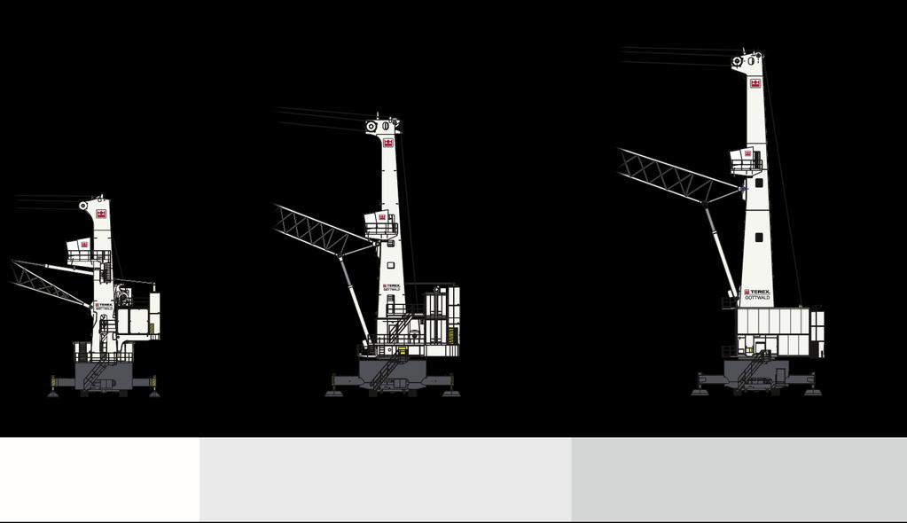 Harbour Crane Families Terex Gottwald Generation 5 cranes the right crane configuration for every situation