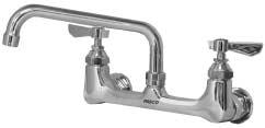 A2 5/15/02 2:34 PM Page 1 COMMERCIAL FAUCETS INSTITUTIONAL QUALITY - SPECIFICATION GRADE CONTEMPORARY DESIGN - INDIVIDUALLY PRESSURE TESTED HEAVY DUTY - WALL MOUNT - 8