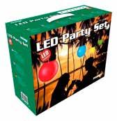 Decorative & Line-Lighting BELT LIGHT RETAIL SET 12,5 METER WITH 20 COLORED LAMPS 20 color LED lamps included, 3 meter