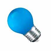 Lamps & Tubes LED P45 2 WATT CLEAR Ordercode: 165-009 Power: 1,7 Watt LED Qnty: 10 Beam: 190 Color temperature: 2700K Length: 69 mm Diameter: 45 mm Connection type: E27 Carton Qnty: 100 Lamps & Tubes