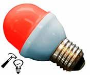 Lamps & Tubes LED P50 1 WATT BLUE HEAVY DUTY Ordercode: 165-012 Power: 1 Watt LED Qnty: 10 Beam: 190 Length: 83 mm Diameter: 50 mm Connection type: E27 Carton Qnty: 10 LED P50 1 WATT GREEN HEAVY DUTY