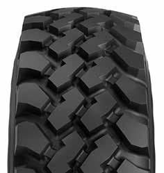 Road handling and lateral stability Excellent mileage Even wear profile High damage, traction and wet skid resistance Maximised stone penetration protection Secure off-road traction and high mileage