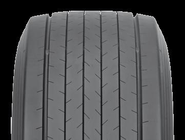 IntelliMax Groove Technology. Optimised rolling resistance during tyre wear High Net to Gross to optimise wearable rubber volume with reduced tread depth.