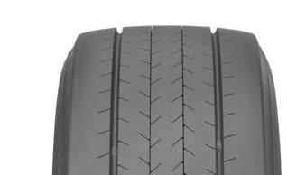 wear and high mileage Latest technology carcass geometry and materials for reduced weight, enhanced damage resistance, durability and retreadability Low rolling resistance (-7% vs LHS II)* Fuel