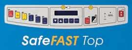 SafeFAST Top Class II Microbiological Safety Cabinets THE USER-FRIENDLY PRACTICAL KEYBOARD ECS MICROPROCESSOR BASED MONITORING SYSTEM: full status report provided via 2-line digital display by the