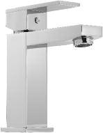 bloc 8 Chrome QUGSMSO 9314399029063 Ottavo Low Rise Basin Mixer -Height 156mm -Outlet