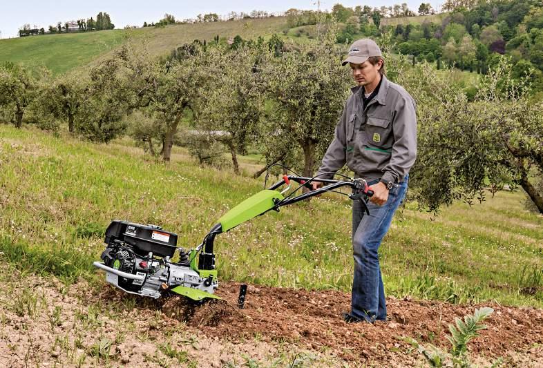 The wide range of Grillo rotavators satisfies all needs both in agriculture, horticulture and gardening. The first Grillo rotavator was produced in the 60es.