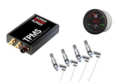 Tyre Pressure and Temperature Monitoring System Stack TPMS Stack TPMS wireless, batteryless and compact.