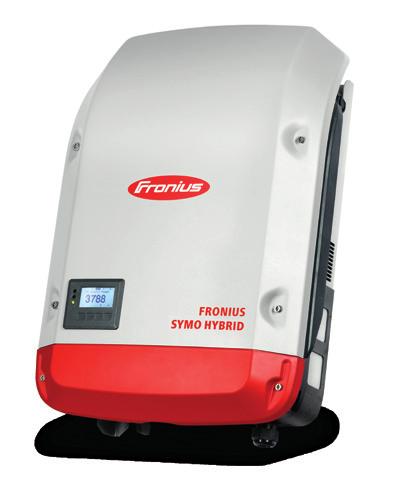 0 kw, the three-phase Fronius Symo Hybrid inverter allows excess energy produced by a photovoltaic system to be stored in LG Chem RESU 7H and LG Chem RESU 10H batteries.