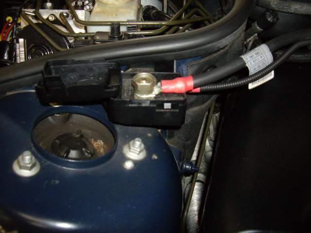 1. Disconnect the battery: On the left side of the engine will the
