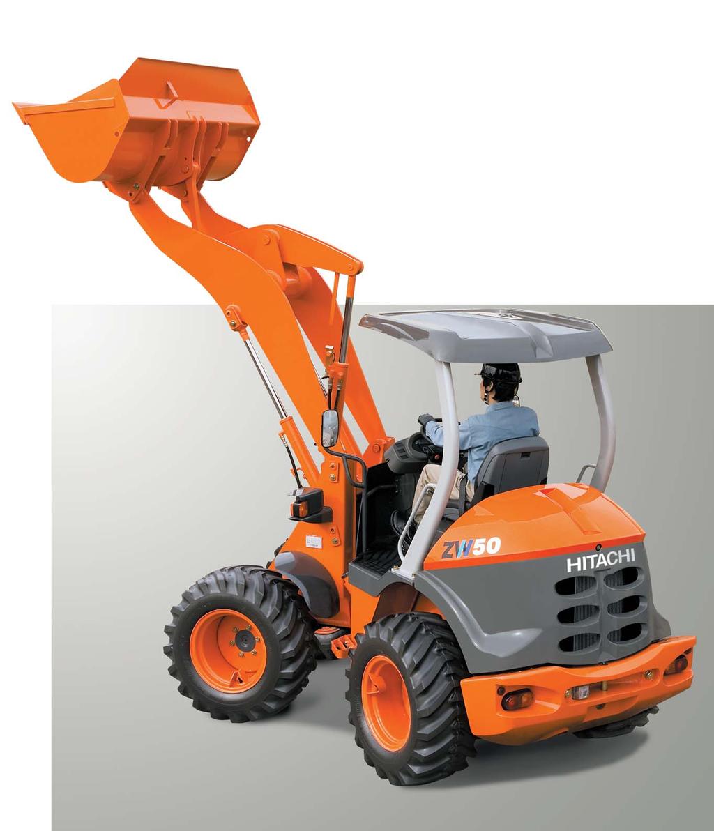 Functional Beauty for Greater Work Performance Heavy load performance that supports powerful digging,