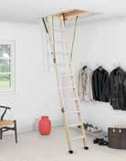 LOFT LADDERS Click Fix 26 EN 14975 The highly insulated Click Fix 26 can be installed in 3 easy steps.