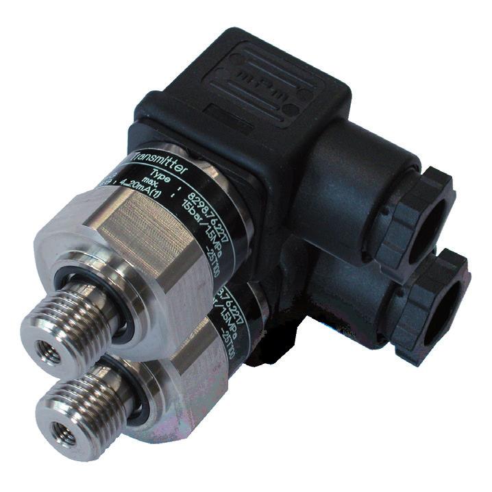Pressure transmitters 8298 EPN Category 3 pressure transmitter also suitable for high pressure measurement