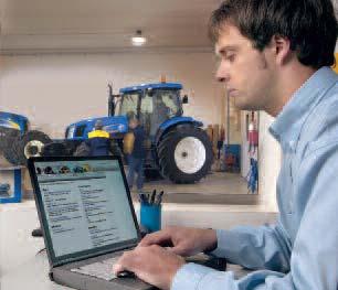 you might call that instinct, but we call it fieldsmart. Support at every step. When you place your confidence in New Holland agricultural equipment, you get the finest in local support.