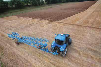 A retrofit front linkage and PTO package is also available. HEADLAND TURN SEQUENCE The Headland Turn Sequence has been refined and developed by New Holland for the ultimate in easy set-up and use.