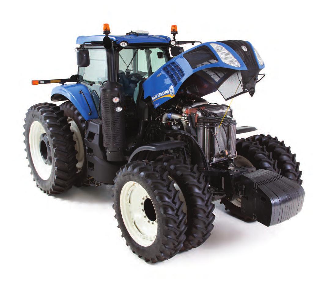 28 29 SERVICE & ACCESSORIES 360 SERVICE ACCESS New Holland designed GENESIS T8 tractors to spend more time working and less time in the yard.