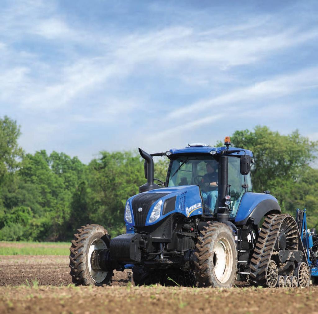 8 9 NEW SMARTTRAX MODELS OUTSTANDING VERSATILITY. UNSURPASSED PRODUCTIVITY. WELCOME TO HIGH-PERFORMANCE FARMING. GENESIS T8 Series tractors continue to reinvent the concept of high-horsepower farming.