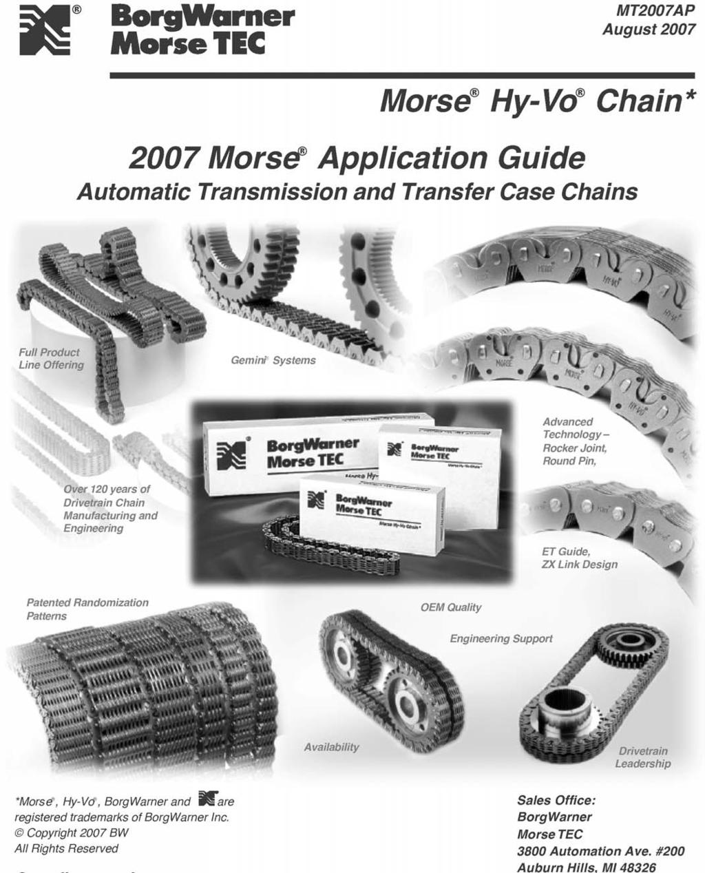 Morse Transfer Case Chain