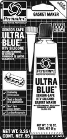 Permatex Ultra silicones were developed to meet today s technology changes. Sensor-safe, low odor, noncorrosive. Outstanding oil resistance and joint movement values.