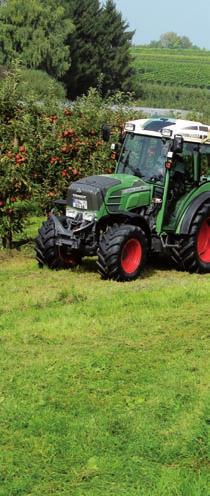 200 Vario the right one for everyone 200 V Vario: The traditional vineyard tractor Traditional narrow vineyard tractor with tyres up to 24 inches From 70 110 hp (51-81 kw) For narrow spacings with