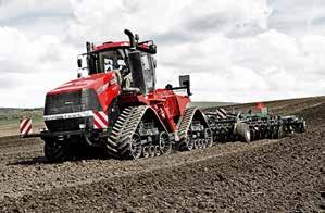 Case IH 3 models available with 310, 340 and 380 hp(cv) 100 % power transfer with positive drive Power to the