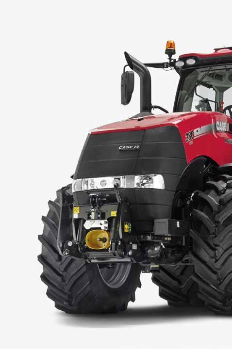 THE MAGNUM RANGE PRODUCTIVITY DRIVES HIGH RETURNS ADVANTAGES Best comfort thanks to 5-point suspension system 360 LED lighting package Full power to the ground with Magnum Rowtrac Fully integrated