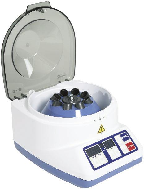 BOECO CENTRIFUGE S-8 Practical and handy the S-8 is the ideal centrifuge for small sample volumens.