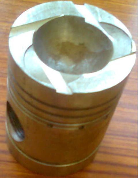 piston of diesel engine (BLE). It is observed that the piston with tangential grooves of width 6.5 mm is found to give better results than those grooves of widths 5.5 mm, 6.5 mm, 7.
