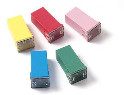 Automotive Fuses Miscellaneous JCASE SLO-BLO Fuse The patented JCASE is a cartridge style fuse with female terminals.