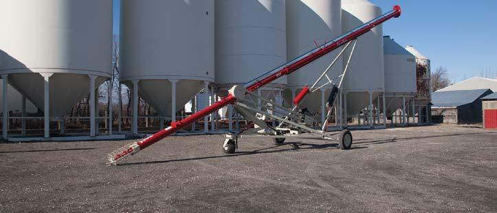With a total reach now extended to approximately 108", this hopper allows you to cleanly collect the discharge of gravity