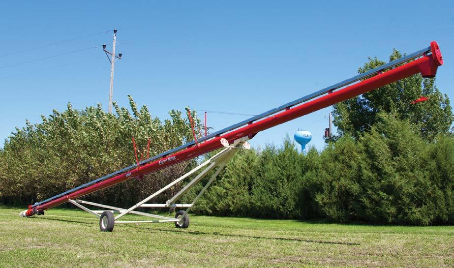 20 UTILITY AUGER [1] [2] UTILITY AUGER 4", 6" AND 8" MODELS [1] Undercarriage, 10" model shown [2] Gearbox [3]