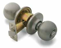 Key-in-lever locksets Squaring the advantages» Multifunctional mechanism for knob or lever, with high component robustness and soft operation.» High-end commercial and residential applications.